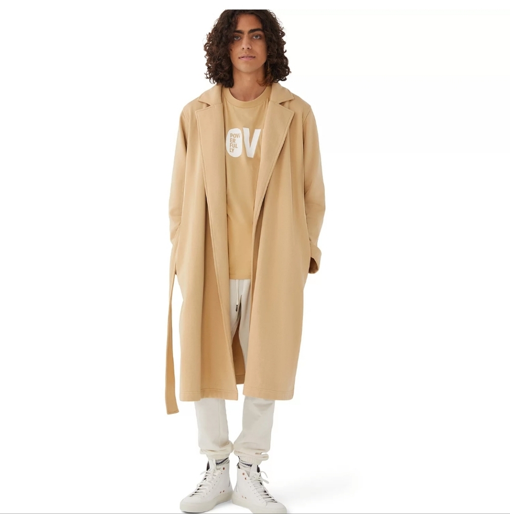NWOT Human Nation Unisex Trench Coat XL
